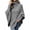 Gray#1, variant on pstuiky Oversized Turtleneck Cable Knit Poncho Sweater for Women Batwing Sleeve Loose Casual Wrap Pullover Top