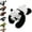 Stuffed Animals - Panda, variant on Weighted Animal Plush Toys, Weighted Stuffed Animals for Adults, Relief & Sleep Aid Soft Toys for Boys Girls Living Room Nursery Sofa Desk Home Office Car Holiday