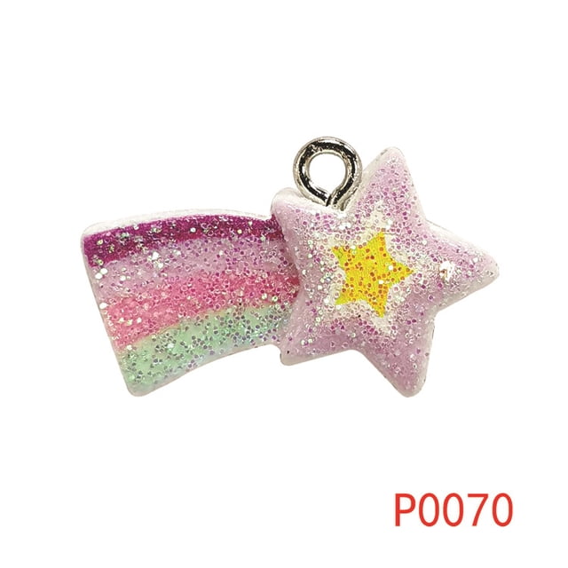 Accesorios de resina de dibujos animados, joyería DIY, collar, pulsera, colgante de ojo de oveja, funda para teléfono móvil, parche, accesorios para el cabello para niños, 100 piezas