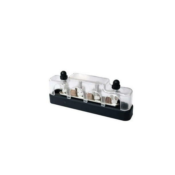 Kenally Barra colectora Conectores de cable ligeros Bloque de distribución de energía Bloques de terminales resistentes al desgaste Barras colectoras Accesorios para vehículos recreativos Negro Kenally VI017480-02