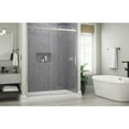 Delta Sdes860R Commix 76" High X 60" Wide Sliding Frameless Shower