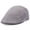 Light Grey, variant on Walrus Hats Dark Gray Luxe Checkmate Duckbill Flat Cap – Classic Herringbone Design – Suede Underside & Cotton Liner for All-Day Comfort