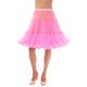 thumbnail image 1 of Malco Modes - Falda de enagua de jennifer de crinolina hasta la rodilla, de lujo, para adultos, para Rockabilly 50s (rosa fuerte, pequeña) Malco Modes 582-HP-SM, 1 of 1