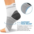 thumbnail image 3 of Calcetines de compresión para fascitis plantar (6 pares), 3 of 7