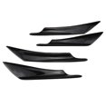 thumbnail image 4 of 4Pc Car Bumper Lip Spoiler Wing Splitter Side Kit Trim Canards Diffuser Chin Fin, 4 of 4