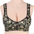 thumbnail image 2 of WCJM Up To 50% Off Bra Wireless Bra And Panty Set Nylon,Spandex Bra Black,50De, 2 of 4