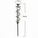 thumbnail image 3 of Capacity Glass Spiral Rain Gauge,Cast Iron Bird Hanging Rain Gauge, 3 of 5