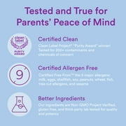 SmartyPants Organic Toddler Multi & Vegetarian Omega 3 Gummy Vitamins with D3, C & B12 - 45ct