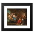 thumbnail image 2 of Louis de Boullogne the Younger 22x20 Black Modern Framed Museum Art Print Titled - Venus In the Forge of Vulcan (1723), 2 of 5