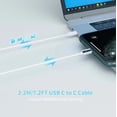 thumbnail image 2 of Tipo C para Macbook Air/pro Cargador Rápido 20.3v 3a 2m Cable Cabezal de Carga Plegable Cargador Rápido, 2 of 4