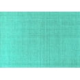 thumbnail image 1 of Ahgly Company Indoor Rectangle Oriental Turquoise Blue Industrial Area Rugs, 2' x 3', 1 of 4