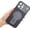 Black, variant on REQO for iPhone 17/16/15 Pro Max Case with Invisible Stand, [Compatible with MagSafe] Shockproof Protective Phone Cover, Foldable Kickstand (iPhone 17 Pro Max)