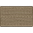 thumbnail image 3 of (2 pack) Better Homes & Gardens Textured Burlap Kitchen Anti-Fatigue Mat, Brown, 20" x 32", 3 of 9