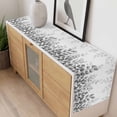 thumbnail image 4 of Spring Gray Eucalyptus Table Runner - 72 Inch Long, Kitchen Dining Table Runner Dresser Scarves, Summer Botanical Leaf Country Farmhouse Decor for Coffee Tables Wedding Party Banquet, 4 of 8