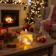 thumbnail image 5 of Luces LED navideñas sin llama con forma de arco, vela de cristal, lámpara de noche electrónica transparente, ideal para citas, fiestas, fiestas, decoraciones familiares., 5 of 5