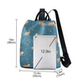 thumbnail image 3 of FORMRS Women's Travel Backpack Purse Anti-Theft Hidden Pockets Casual Shoulder Bag, Capybaras Swimming, 3 of 7