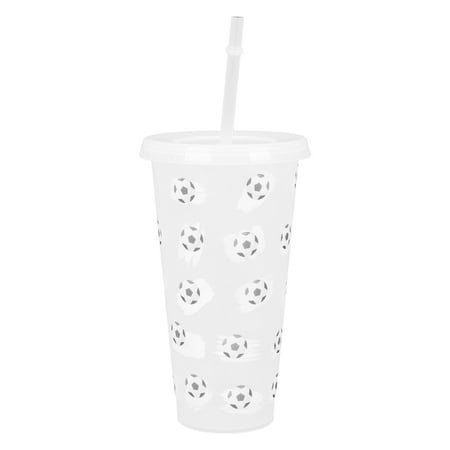 

Hemoton Cup Cups Tumbler Straw Mug Coffee Color Party Drink Water Cold Changing Reusable Plastic Iced Drinking Ice Sippy Tea