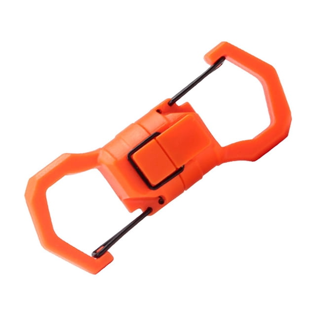 Graflsoa New Magnetic Fishing Buckle S-Hook Lure Accessory with Dual Lock, Adjustable, Lightweight, Fast-Absorbing, Multiple Colors, 20G, Stainless Steel + PP + Magnet
