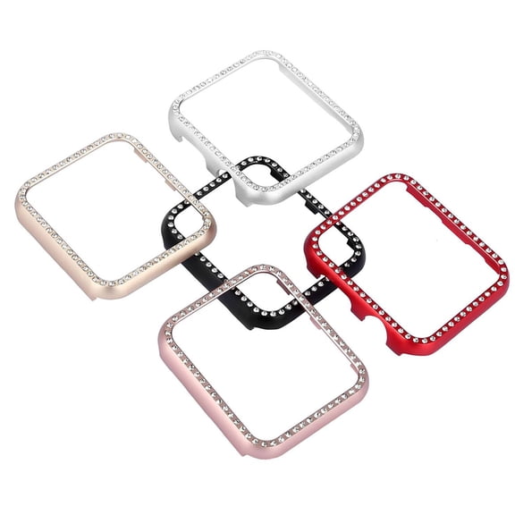 USHOBE Bumper Protector For Smart Watch Metal 1Set 1.5 x 1.5 x 0.2in