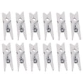 thumbnail image 1 of 300PCS Mini Small Clip Multi-purpose Wooden Clips Photo Pictures Clamps Holder (White), 1 of 4