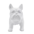 thumbnail image 2 of Bulldog Decorativo en Cerámica Blanca Corner Home & Garden Bulldog, decorativo, cerámica, 2 of 4