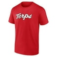 thumbnail image 2 of Men's  Red Maryland Terrapins Script T-Shirt, 2 of 3