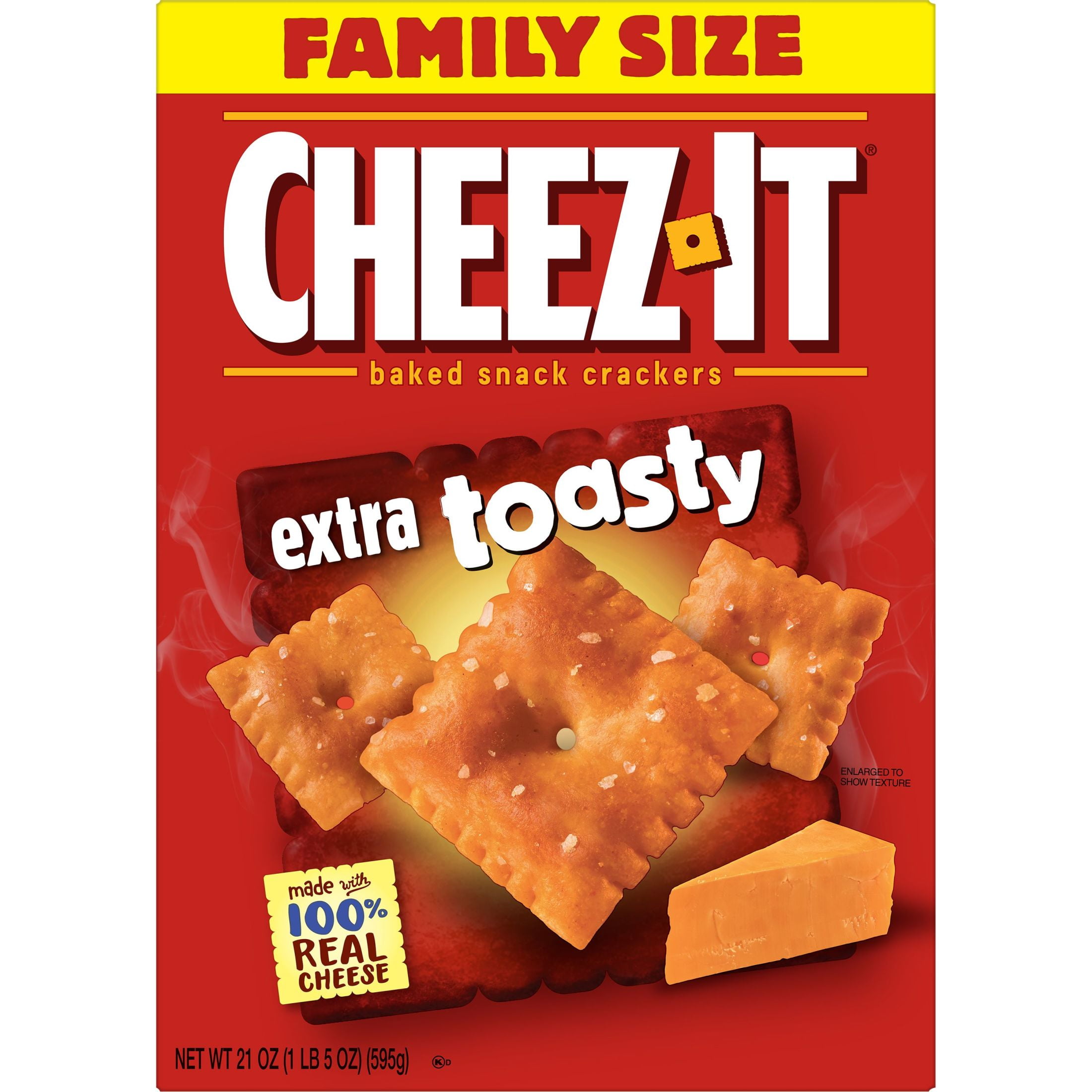 Buy CheezIt Extra Toasty Cheese Crackers, 21 oz Online at Lowest Price