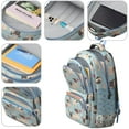 thumbnail image 4 of Pug and Love Heart Backpack for School,Cute School Bag,Schoolbag with Adjustable Shoulder Straps & Padded Back,16.9 Inch, 4 of 5