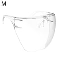 thumbnail image 1 of Masque Facial Clair Ultra Clair Réutilisable Garde contre les Gouttes pour Femmes Hommes m, 1 of 8