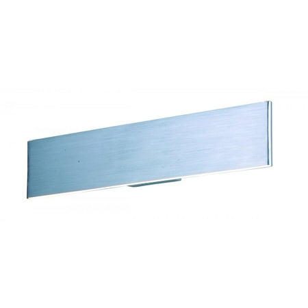 Et2 Lighting Blade - ET2 Lighting E22901-AL Blade Bathroom Light, Brushed Aluminum