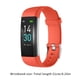thumbnail image 4 of Runmifit Inteligente Wristband Heartrated Pulsera de presión arterial Pulsera impermeable para la temperatura corporal, Naranja Inevent EL001081-07B, 4 of 7