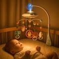 thumbnail image 2 of Móvil de Cuna SLNXA con Música y Luces Rotación Proyección Luna Estrellas para Niños Niñas, 2 of 5
