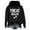 Black, variant on Womens Tunics Winter Comfy Hooded Long Sleeve Cap One Shoulder Drawstring Leopard Print Leisure Cotton Hoodies Sweatshirts(Blue,L)