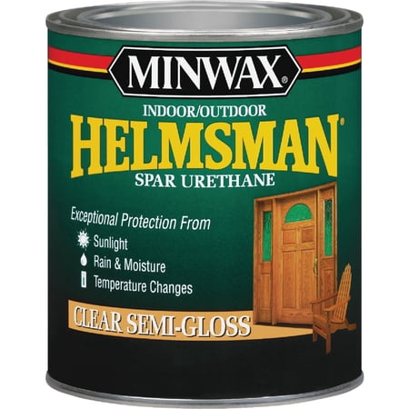Minwax Helmsman Indoor/Outdoor Spar Urethane, Quart, Semi-Gloss