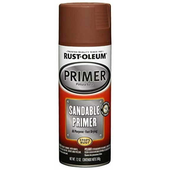 Rust-Oleum Automotive Primer,Red,12 oz. 249419