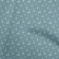 thumbnail image 1 of oneOone Georgette Viscose Grayish Blue Fabric Bicycle Quilting Supplies Print Sewing Fabric By The Yard 42 Inch Wide, 1 of 5
