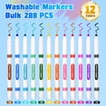 thumbnail image 2 of Rotuladores lavables Officygnet, 288 unidades, en 12 colores surtidos, 2 of 7