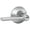 Chrome, variant on Schlage F51ALAT608 Latitude Single Cylinder Keyed Entry Door Lever Set - Brass