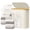 Beige, variant on 3 Section Clothes Hamper, Bamboo Laundry Basket With Removable Bags, Laundry Room Organization, Large Capacity 160L For Clothes Soting, For Bedroom, Dorm.