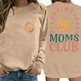 thumbnail image 4 of Overstimulated Moms Club Sweatshirts for Women Long Sleeve Crewneck Mom Sweatshirt Mam Shirt Pullover Tops, 4 of 8