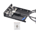 thumbnail image 6 of 3.5 Inch Front Panel Floppy Bay Convert Unused Space to 2 USB-C & 2 USB 3.0 Ports, Plug and Play, 6 of 7