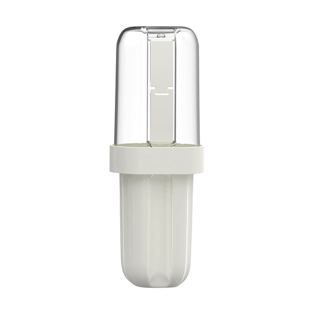 Estuche de Almacenamiento para Cepillos de Dientes Portátil para Viajes y Acampadas, Vaso de Lavado Portátil para Viajes.