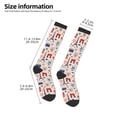 thumbnail image 2 of Naloa Paris Thigh High Socks Extra Long Stretchy Sock Women Over Knee High Opaque Stocking Daily Wear, 2 of 6