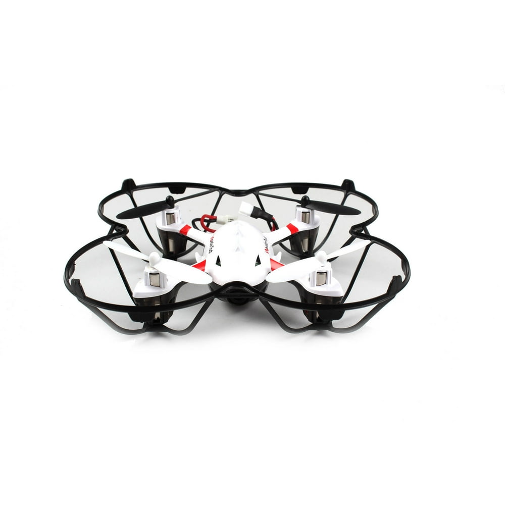 WonderTech Gemini RC 6-Axis Gyro Remote Control Quadcopter Flying Drone with HD Camera, LED ...