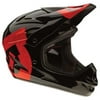 SixSixOne Comp Shifted Helmet: Black/Red~ LG