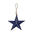 thumbnail image 2 of Wooden Star Ornament Blue 8x8x1.5, 2 of 4