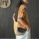 thumbnail image 4 of Vestidos Casuales Para Mujer, Blusas De Mujer De Moda Camiseta bordada de lino para mujer, holgada, holgada, de gran tamaño, versátil, de manga corta y cuello redondo., 4 of 4
