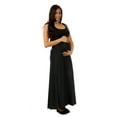 thumbnail image 6 of 24/7 Maternity Women's Scoop-Neck Tank Maxi Dress, 6 of 10