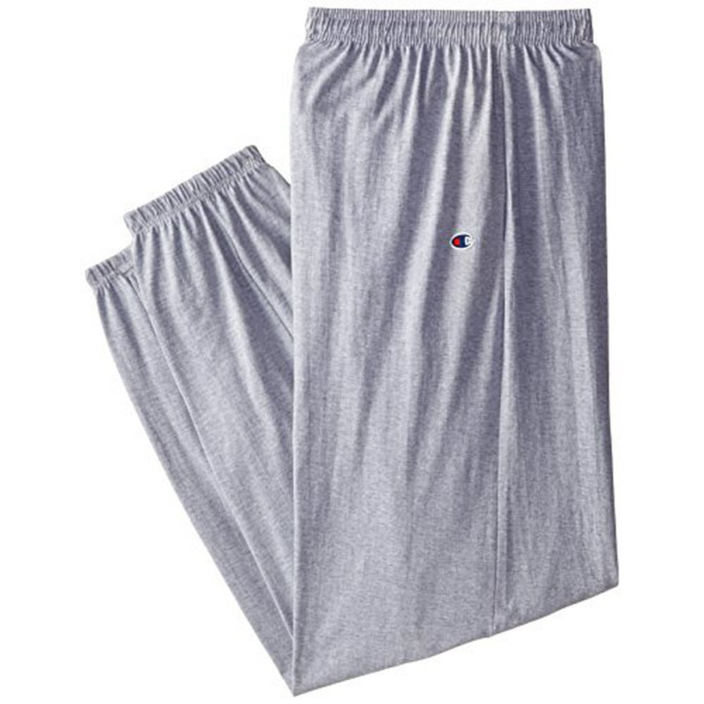 men's closed bottom jersey pants