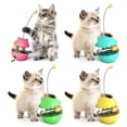 thumbnail image 3 of CSCHome Interactive Food Dispensing Cat Toys, Cat Feeding Toys, Leaky Ball Cat Toys Balls, Nonpareil Cat Toys, 3 of 6